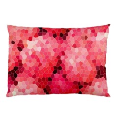 Mosaic Structure Pattern Background Pillow Case by Hannah976