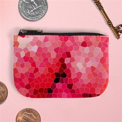 Mosaic Structure Pattern Background Mini Coin Purse by Hannah976