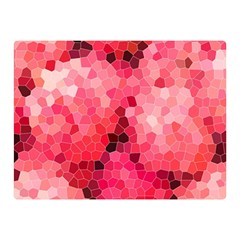 Mosaic Structure Pattern Background Two Sides Premium Plush Fleece Blanket (mini) by Hannah976