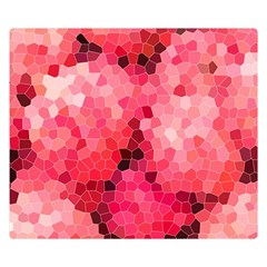 Mosaic Structure Pattern Background Two Sides Premium Plush Fleece Blanket (small) by Hannah976