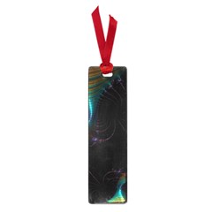 Fractal Transfer Metallic Black Small Book Marks by Hannah976