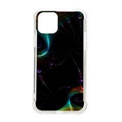 Fractal Transfer Metallic Black Iphone 11 Pro 5 8 Inch Tpu Uv Print Case by Hannah976