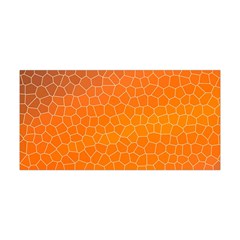 Orange Mosaic Structure Background Yoga Headband by Hannah976