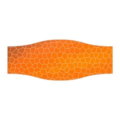 Orange Mosaic Structure Background Stretchable Headband by Hannah976