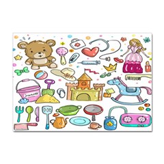 Baby Equipment Child Sketch Hand Sticker A4 (100 Pack) by Hannah976