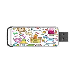 Baby Equipment Child Sketch Hand Portable Usb Flash (one Side) by Hannah976