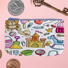 Baby Equipment Child Sketch Hand Large Coin Purse by Hannah976