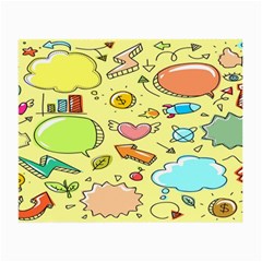 Cute Sketch Child Graphic Funny Small Glasses Cloth by Hannah976