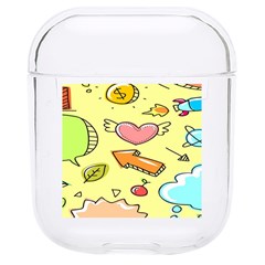 Cute Sketch Child Graphic Funny Hard Pc Airpods 1/2 Case by Hannah976