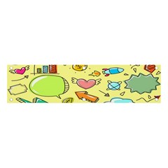 Cute Sketch Child Graphic Funny Banner And Sign 4  X 1  by Hannah976