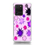 Inks Drops Black Paint Design Samsung Galaxy S20 Ultra 6.9 Inch TPU UV Case Front