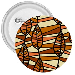 Autumn Leaf Mosaic Seamless 3  Buttons by Hannah976