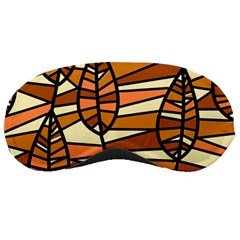 Autumn Leaf Mosaic Seamless Sleep Mask by Hannah976