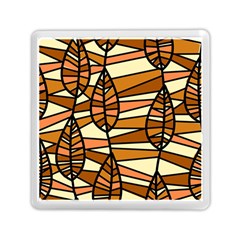 Autumn Leaf Mosaic Seamless Memory Card Reader (square) by Hannah976