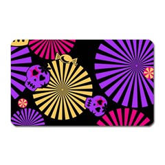 Seamless Halloween Day Of The Dead Magnet (rectangular) by Hannah976