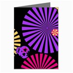 Seamless Halloween Day Of The Dead Greeting Cards (Pkg of 8) Left