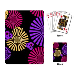 Seamless Halloween Day Of The Dead Playing Cards Single Design (rectangle) by Hannah976