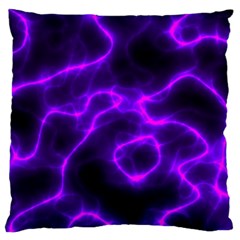 Purple Pattern Background Structure Large Cushion Case (two Sides) by Hannah976