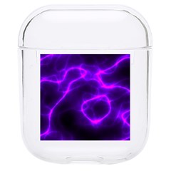 Purple Pattern Background Structure Hard Pc Airpods 1/2 Case by Hannah976