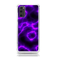 Purple Pattern Background Structure Samsung Galaxy S20 6 2 Inch Tpu Uv Case by Hannah976