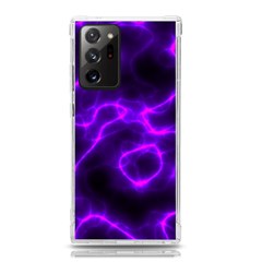 Purple Pattern Background Structure Samsung Galaxy Note 20 Ultra Tpu Uv Case by Hannah976