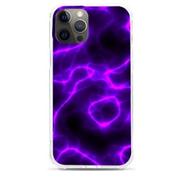 Purple Pattern Background Structure Iphone 12 Pro Max Tpu Uv Print Case by Hannah976