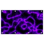 Purple Pattern Background Structure Banner and Sign 7  x 4  Front