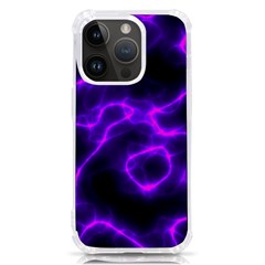 Purple Pattern Background Structure Iphone 14 Pro Tpu Uv Print Case by Hannah976