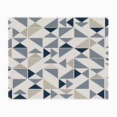 Geometric Triangle Modern Mosaic Small Glasses Cloth (2 Sides) by Hannah976