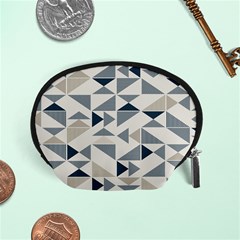 Geometric Triangle Modern Mosaic Accessory Pouch (small) by Hannah976