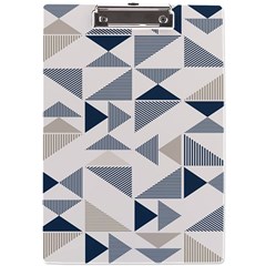 Geometric Triangle Modern Mosaic A4 Acrylic Clipboard by Hannah976