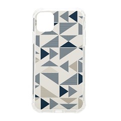 Geometric Triangle Modern Mosaic Iphone 11 Tpu Uv Print Case by Hannah976