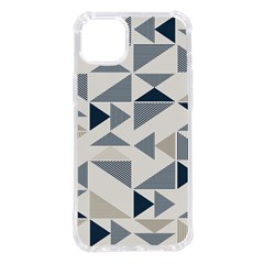 Geometric Triangle Modern Mosaic Iphone 14 Plus Tpu Uv Print Case by Hannah976