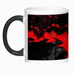 Red Black Fractal Mandelbrot Art Wallpaper Morph Mug by Hannah976