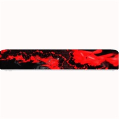 Red Black Fractal Mandelbrot Art Wallpaper Small Bar Mat by Hannah976