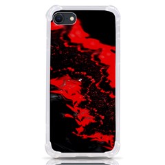 Red Black Fractal Mandelbrot Art Wallpaper Iphone Se by Hannah976