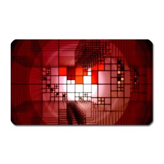 Pattern Structure Light Patterns Magnet (rectangular) by Hannah976