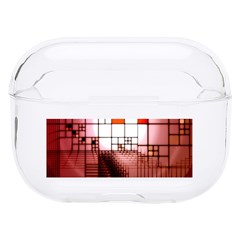 Pattern Structure Light Patterns Hard Pc Airpods Pro Case by Hannah976