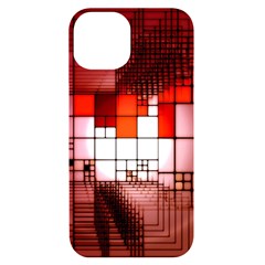 Pattern Structure Light Patterns Iphone 14 Black Uv Print Case by Hannah976