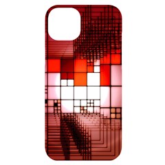 Pattern Structure Light Patterns Iphone 14 Plus Black Uv Print Case by Hannah976