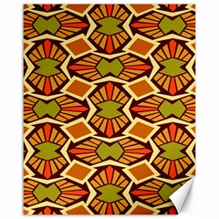 Geometry Shape Retro Trendy Symbol Canvas 16  X 20 