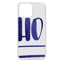 Ho Ho Ho! Christmas Minimalist Iphone 13 Pro Max Tpu Uv Print Case by ConteMonfrey