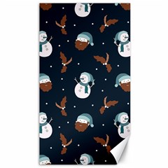 Santa Snowman Canvas 40  X 72  by ConteMonfrey