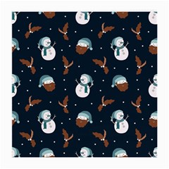 Santa Snowman Medium Glasses Cloth (2 Sides) by ConteMonfrey