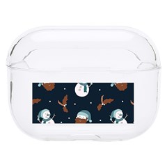 Santa Snowman Hard Pc Airpods Pro Case by ConteMonfrey