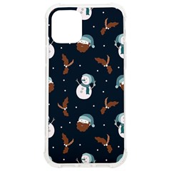 Santa Snowman Iphone 12/12 Pro Tpu Uv Print Case by ConteMonfrey