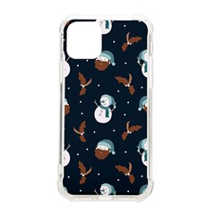 Santa Snowman Iphone 11 Pro 5 8 Inch Tpu Uv Print Case by ConteMonfrey