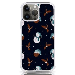 Santa Snowman Iphone 13 Pro Max Tpu Uv Print Case by ConteMonfrey