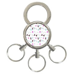 It`s Christmas Outside!   3-ring Key Chain by ConteMonfrey