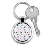 It`s Christmas Outside!   Key Chain (Round) Front